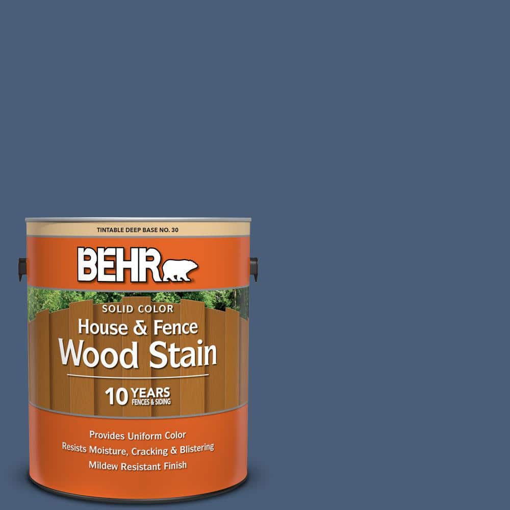 1 gal. #BIC-52 Loyalty Solid Color House and Fence Exterior Wood Stain