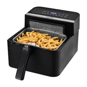 Kalorik 3.2qt Digital Deep Fryer Stainless Steel FT 44247 BK