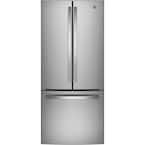 20.8 cu ft. French Door Refrigerator in Fingerprint Resistant Stainless Steel, ENERGY STAR