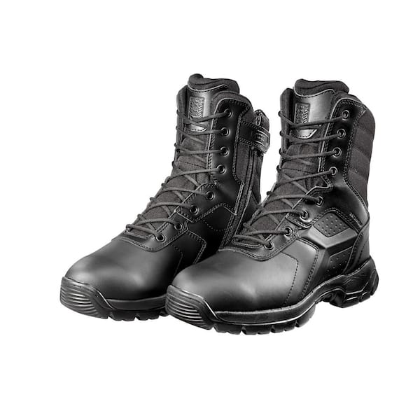 lightweight steel toe combat boots