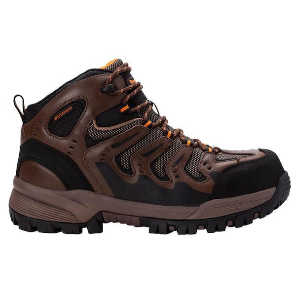 Propet Men's Waterproof 4-1/2 in. Sentry Work Boots - Soft Toe - Puncture  Resistant - Brown/Orange Size 8 XXW (5E) MBU032MBORE-08 - The Home Depot