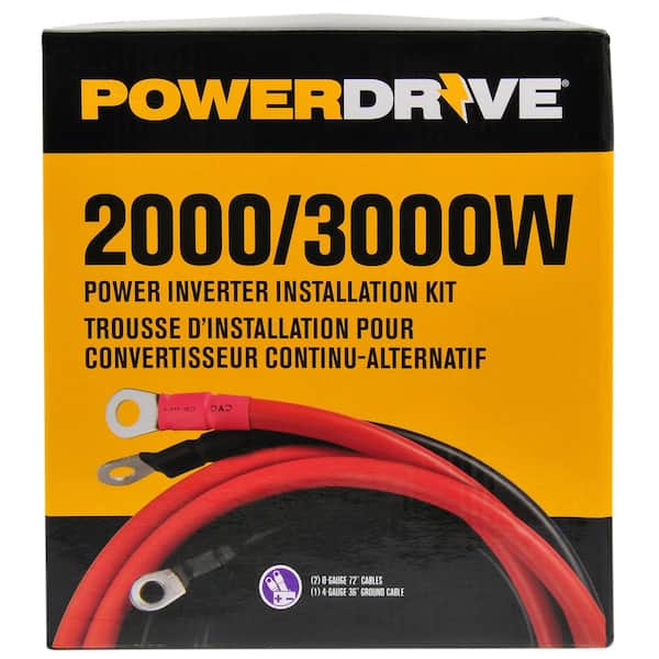 PowerDrive 2000-Watt Power Inverter PWD2000P - The Home Depot