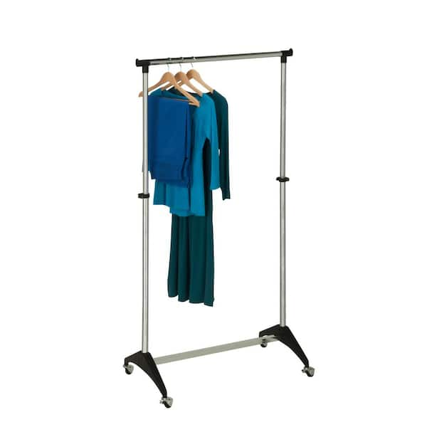 PUNION Heavy Duty Clothing Garment Rack, Freestanding Clothing