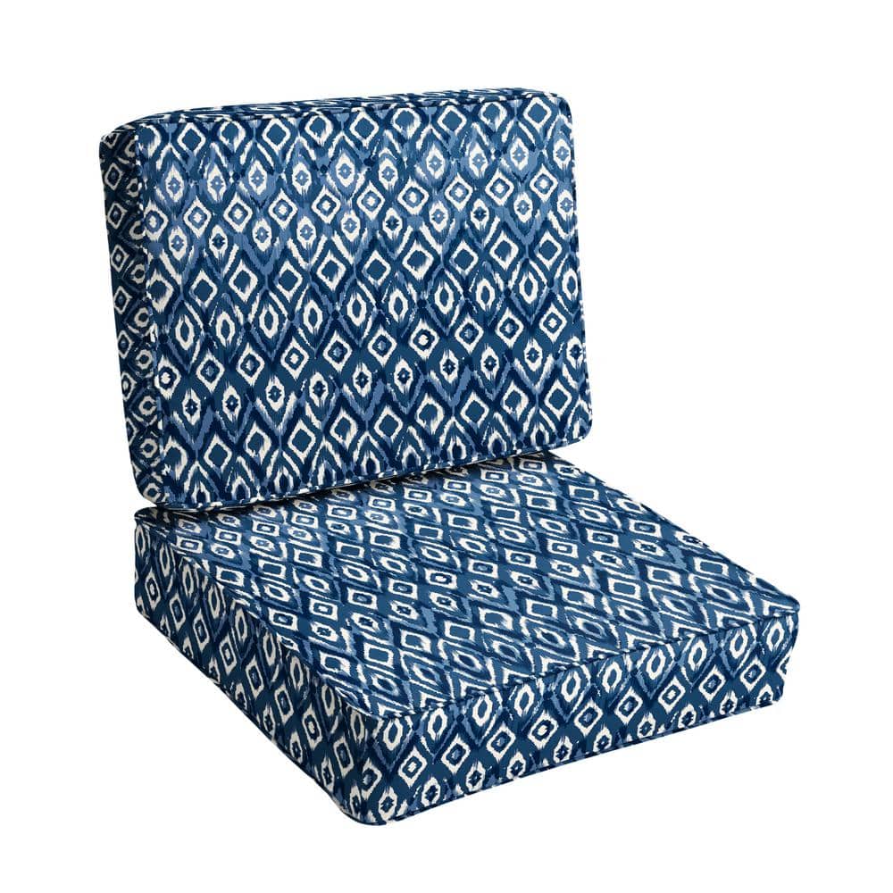 23.5 in. x 23 in. x 5 in. Deep Seating Outdoor Corded Cushion Set in Sakari