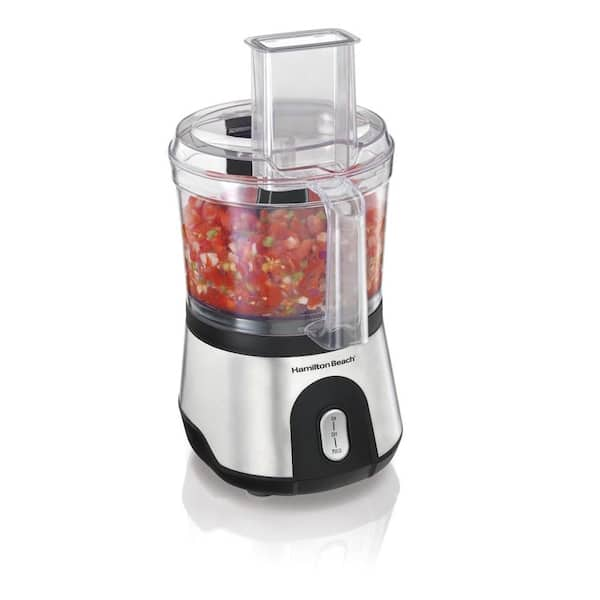 Hamilton Beach 10-Cup 2-Speed Stainless Steel Food Processor with