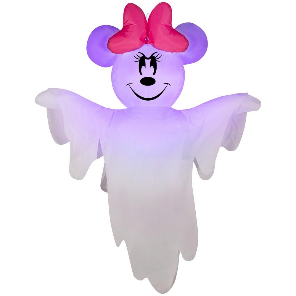 Disney 4 ft. Tall Halloween Inflatable Airblown-Hanging Minnie Mouse