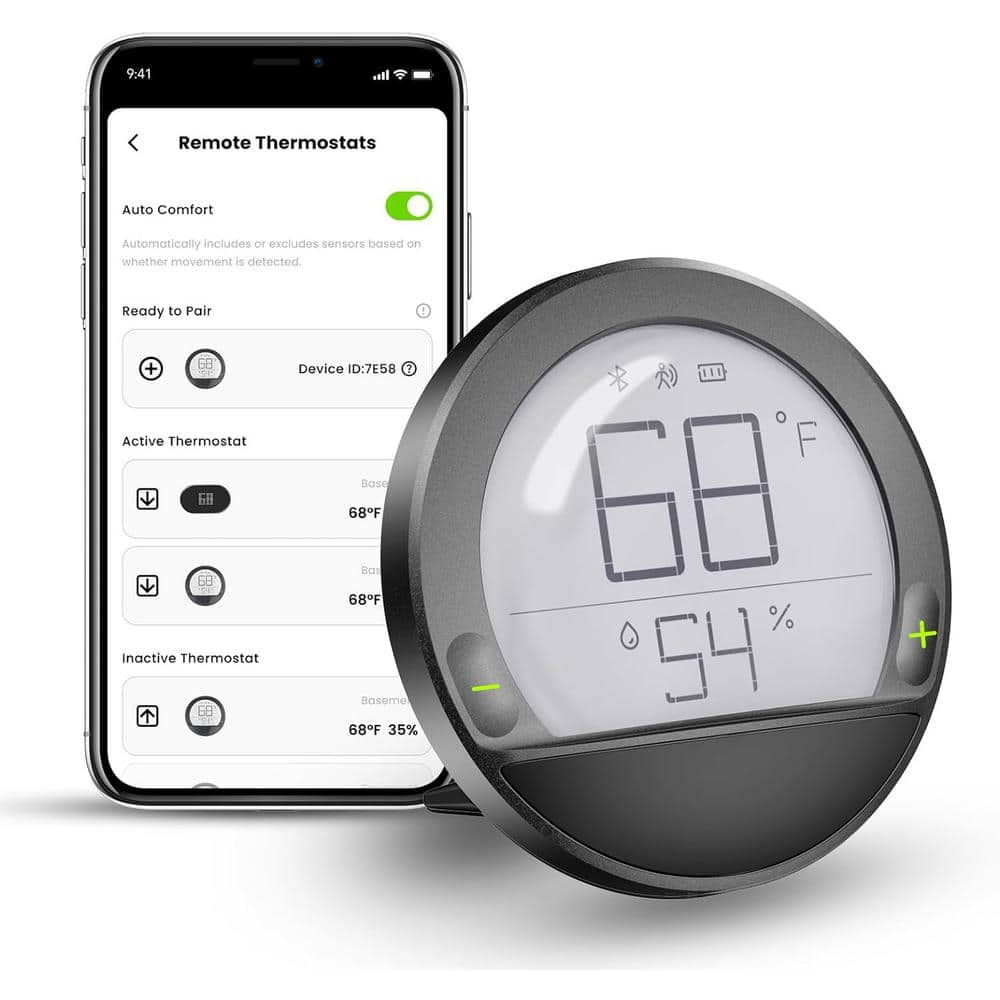 24 of Days WiFi Programmable Thermostat, WiFi Thermostat with PIR