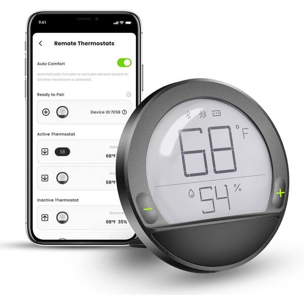 24 of Days WiFi Programmable Thermostat, WiFi Thermostat with PIR