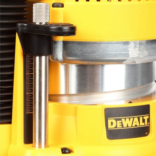 DEWALT 2-1/4 HP Electronic Variable Speed Fixed Base and Plunge 