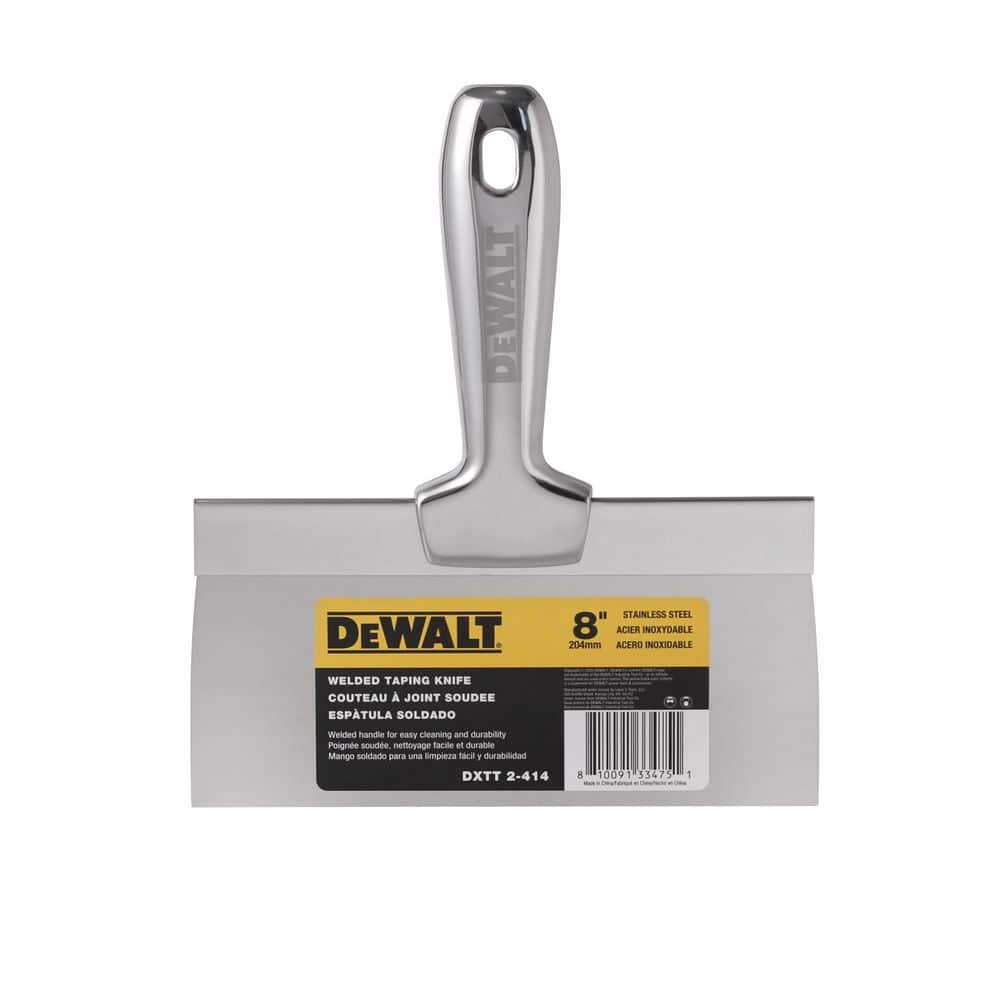 DEWALT 8 in. Welded Taping Knife DXTT-2-414 - The Home Depot