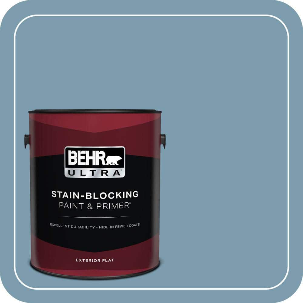 1 gal. #550F-4 Cool Dusk Flat Exterior Paint & Primer price history on PriceWatchPro