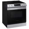 30 in. 6.3 cu. ft. Smart 5-Element Slide-In Electric Range with Air Fry and Convection Oven in Stainless Steel