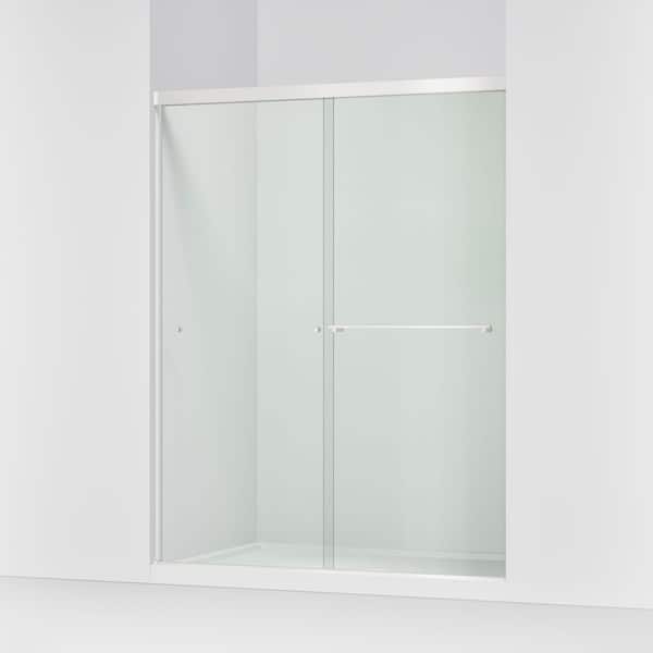 KOHLER Revel 59.625 in. W x 70 in. H Sliding Frameless Shower Door