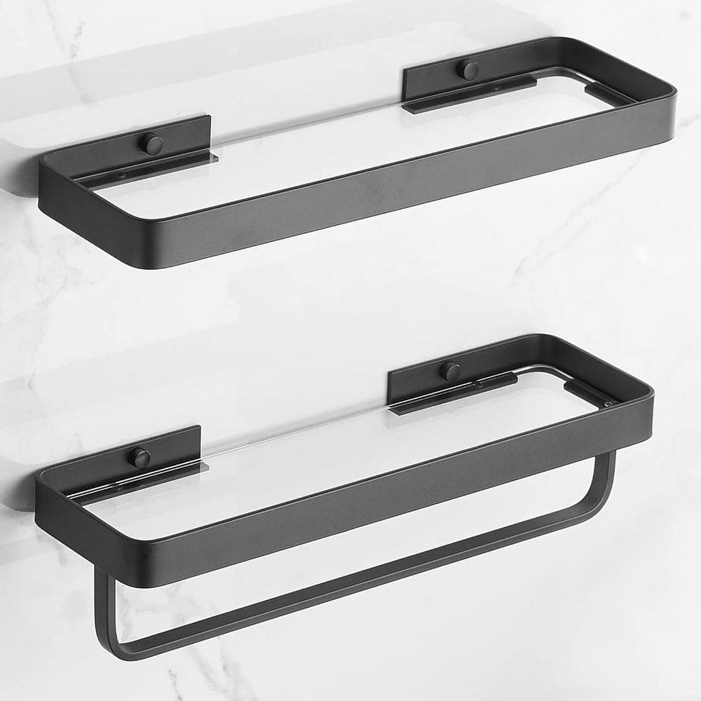 15.7 in. W x 4.68 in. D x 3.85 in. H Decorative Wall Shelf, Bathroom Wall S