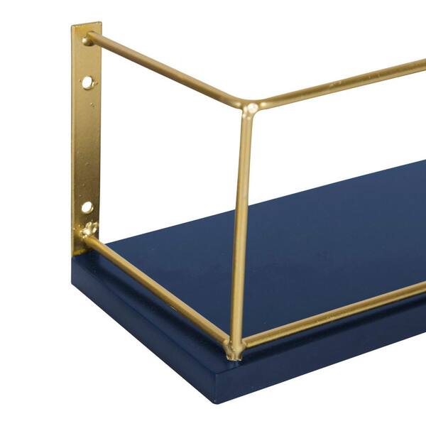 Kate And Laurel Benbrook 24 In X 4 Navy Blue Decorative Wall Shelf 213733 The Home Depot - Navy Blue Wall Shelf Kate And Laurel Benbrook 24 In X 4 Navy Blue Decorative Wall Shelf 213733 The Home Depot - Navy Blue Wall Shelf