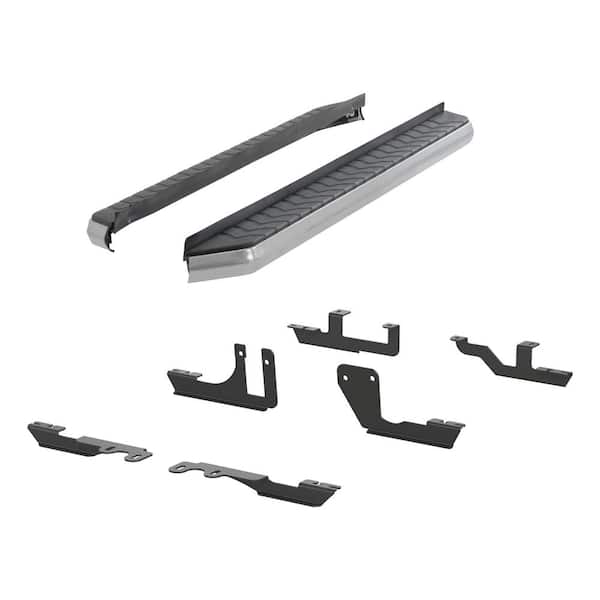 Aries AeroTread 5 x 76-Inch Polished Stainless SUV Running Boards, Select Chevrolet Traverse, GMC Acadia