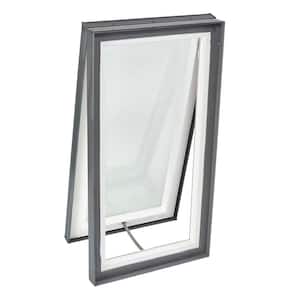 30-1/2 in. x 46-1/2 in. Solar Powered Fresh Air Venting Curb-Mount Skylight with Laminated Low-E3 Glass