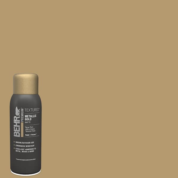 11 oz. #SP-401 Gold Matte Interior/Exterior Textured Spray Paint Aerosol