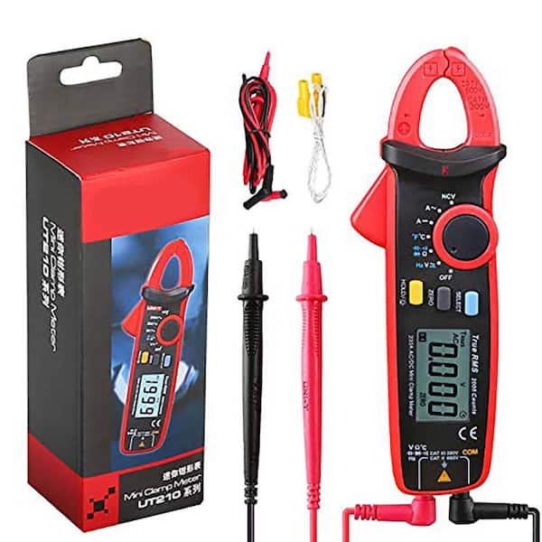 UT210D 600V 100A Amp AC/DC Digital Clamp Test Meter High Precision Electrical Equipment Maintainer