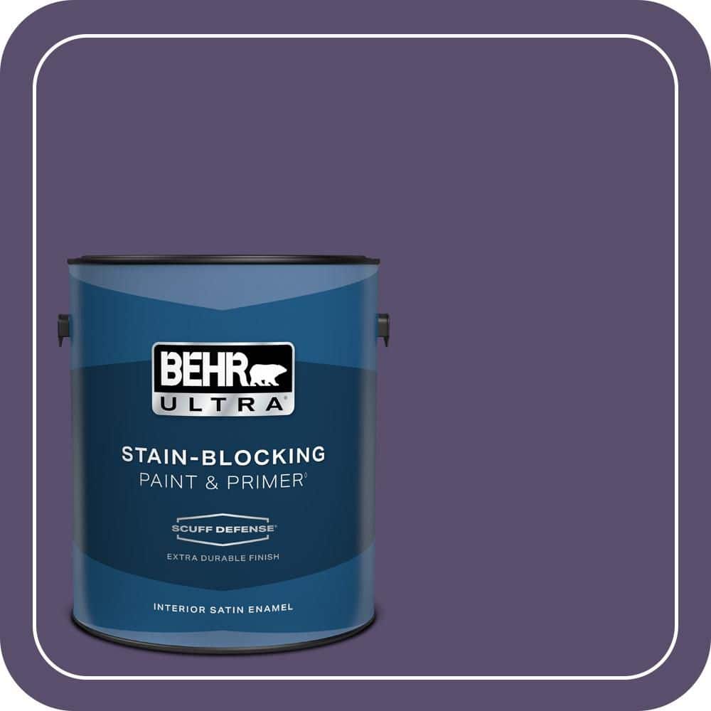 1 gal. #650D-7 Crowning Extra Durable Satin Enamel Interior Paint & Primer price history on PriceWatchPro