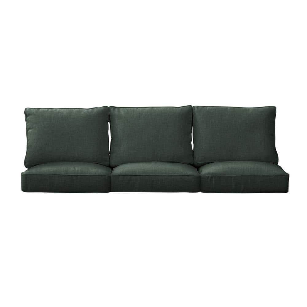 25 x 25 Deep Seating Indoor/Outdoor Couch Cushion Set in Sunbrella Cast Ivy price history on PriceWatchPro