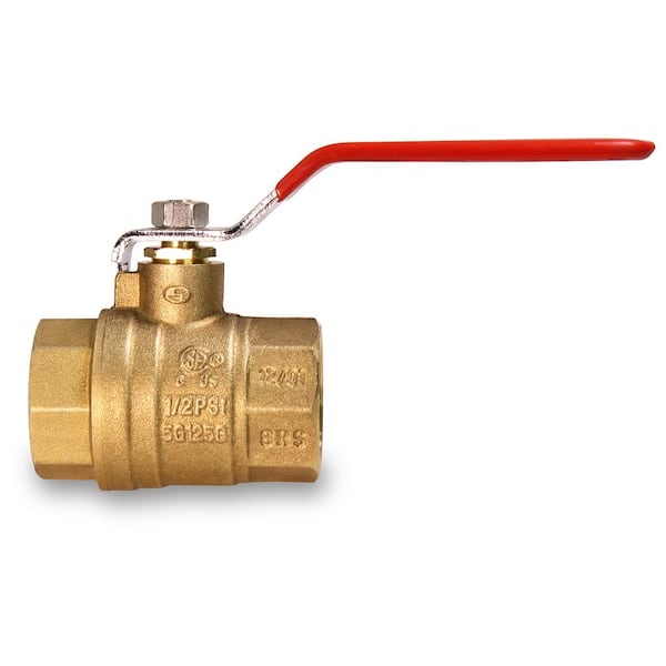 The Plumber's Choice 1-1/2 in. SWT x 1-1/2 in. SWT Premium Brass