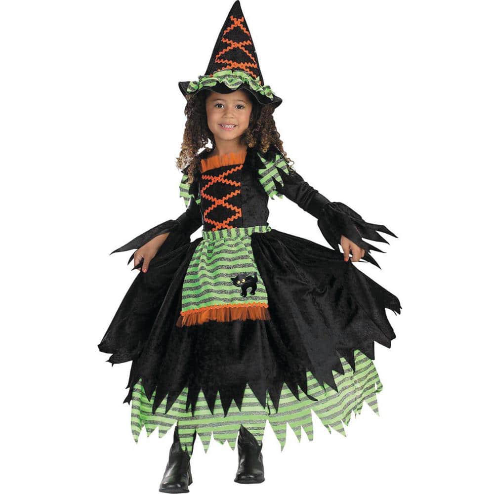 Toddler Girl's Witch Storybook Costume - 3T-4T