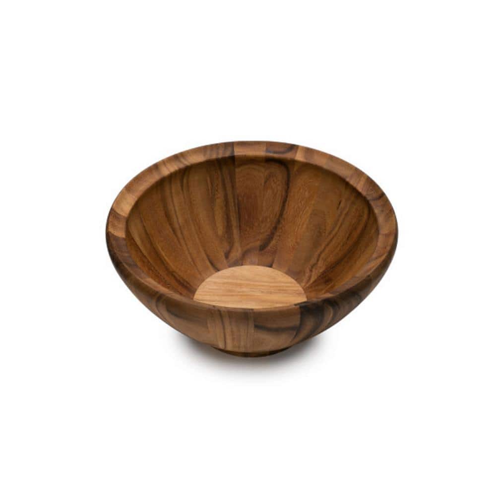 Salinas Acacia Wood Extra Large Round Salad Bowl