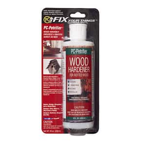 PC Products PC-Woody Wood Repair Epoxy Paste, Two-Part 12 oz, and  PC-Petrifier Wood Hardener 16 oz 01216 - The Home Depot