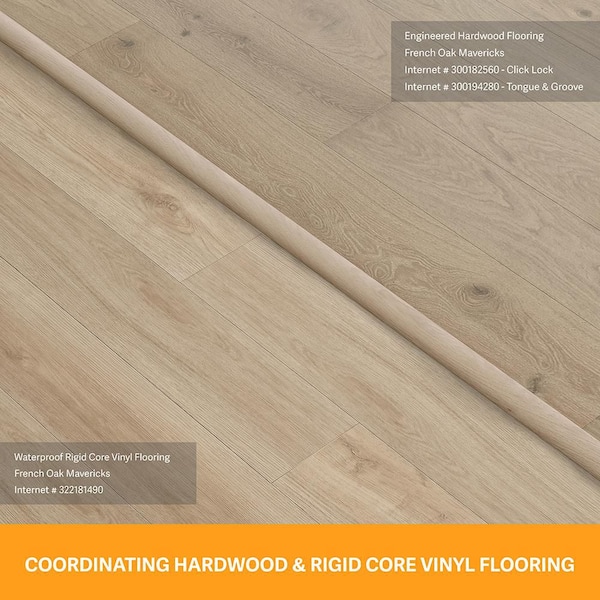 Malibu Wide Plank French Oak Mavericks 20 MIL 9.1 in. x 60