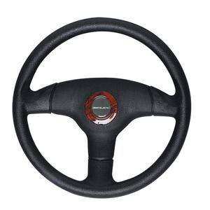 Antigua Steering Wheel - Black with Burlewood