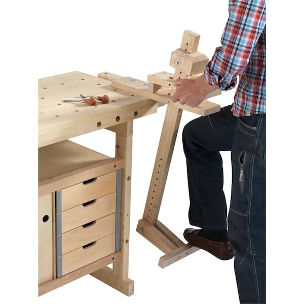 Sjobergs Nordic Plus 5 ft. Workbench Home SJO-66822K Combo Depot with - Cabinet Storage 0042 The