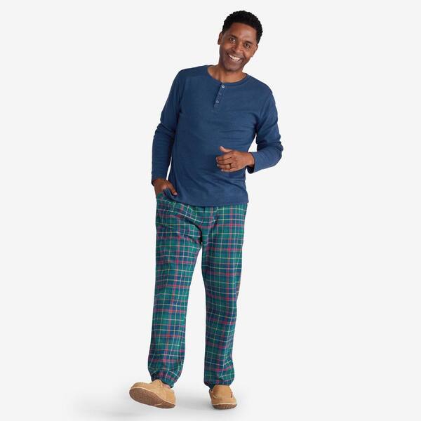 Cotton Family Flannel Henley 