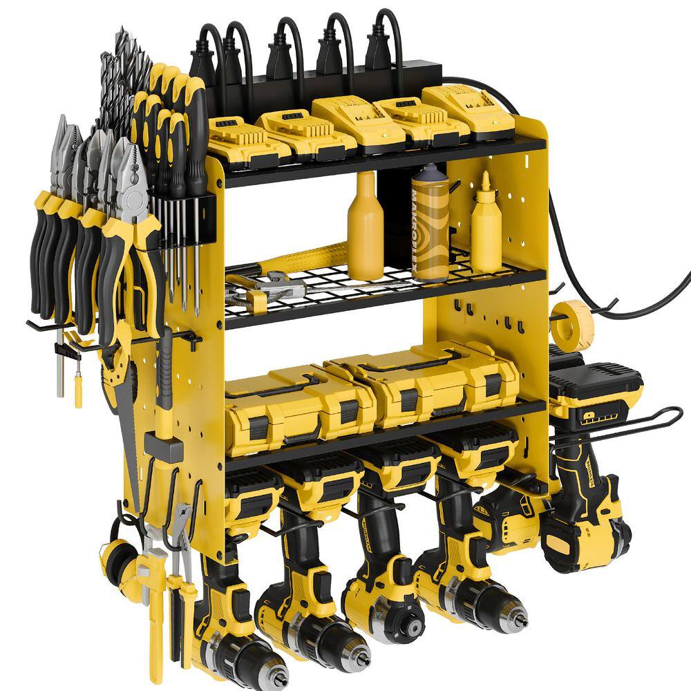 Sttoraboks 16 .6 in. Modular Power Tool Organizer with Charging Station ...
