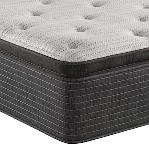 BRS900 14.75 in. Twin Medium Pillow Top Mattress with 6 in. Box Spring