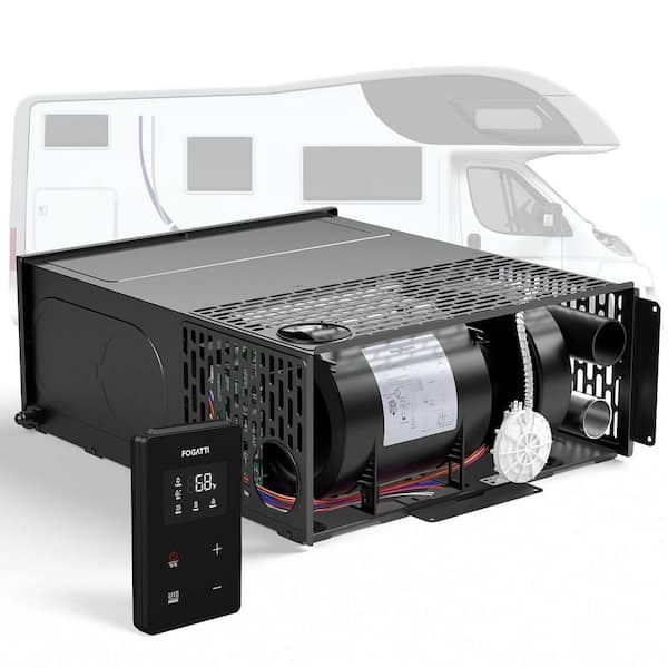 RV Furnace 35000 BTU with Smart Wired Controller, Complete Unit, RV Heater without Door