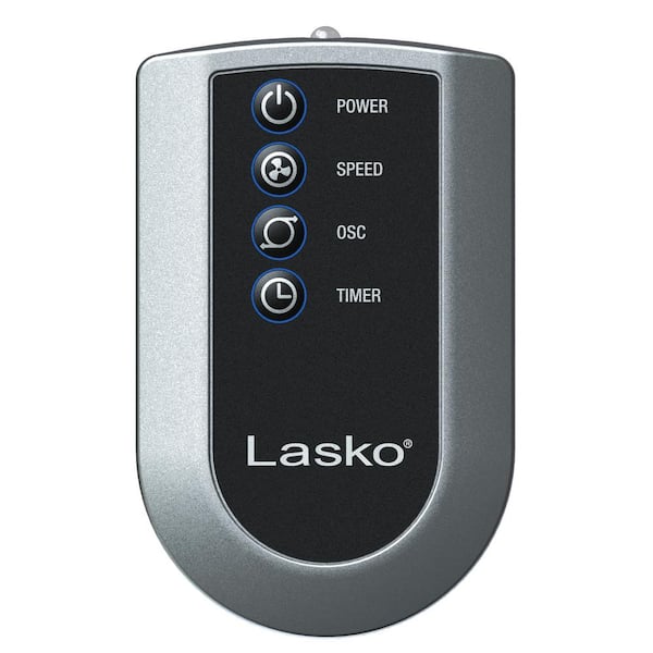 Lasko 32 in. 3-Speed Oscillating Portable Black Tower Fan with 8