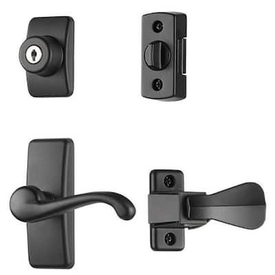 Screen Storm Door Latches Screen Storm Door Hardware The Home Depot