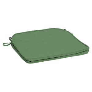 ProFoam 19 in. x 20 in. Outdoor Rounded Back Seat Cushion Cover, Moss Green Leala