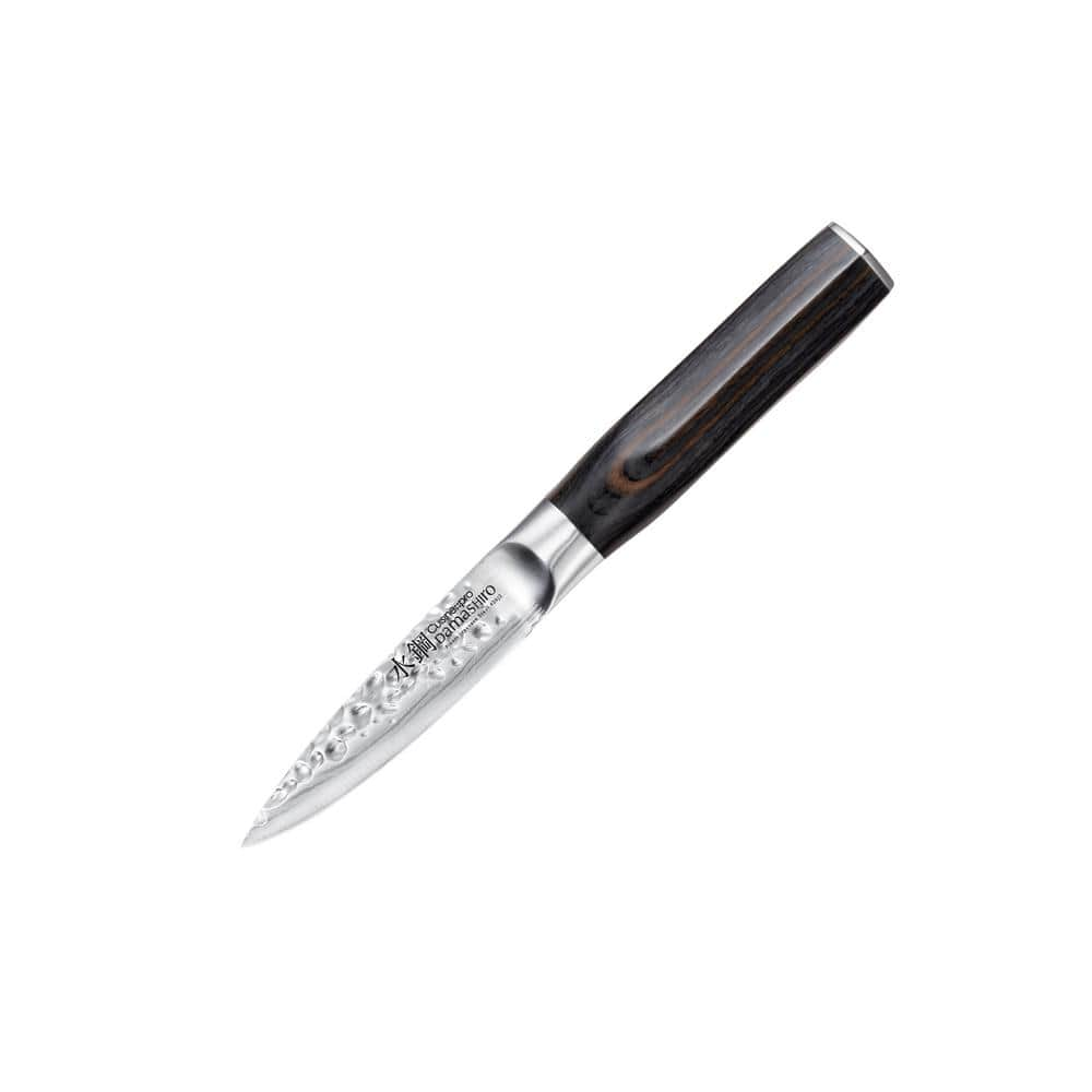 Cuisine::pro DAMASHIRO EMPEROR 3.5 in. Steel Full Tang Paring Knife ...