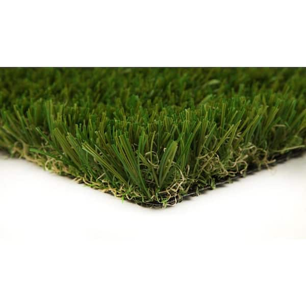 GREENLINE ARTIFICIAL GRASS Classic Premium 65 Fescue 7.5 ft. Wide x Cut to Length Green Artificial Grass Carpet