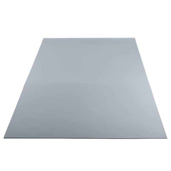 6 ft. L x 4 ft. W - 8mm Thick - 24 Sq. Ft. Non-Slip Large Yoga Workout Mat by Wakeman (Blue) - Gym Flooring Mat