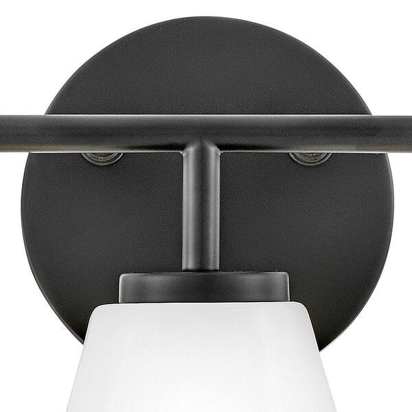LARK - Gio 24.0 in. 3 Light Black Vanity Light