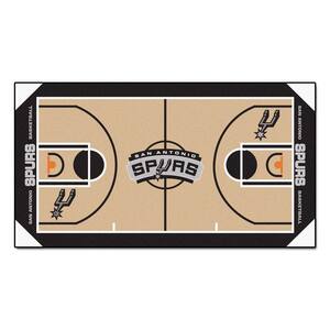 San Antonio Spurs 2 ft. x 4 ft. NBA Court Runner Rug