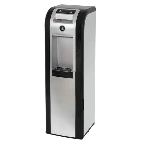 VITAPUR 3-5 Gal. ENERGY STAR Hot/Room/Cold Temperature Bottom Load Water Cooler Dispenser with Kettle Feature in Black/Platinum