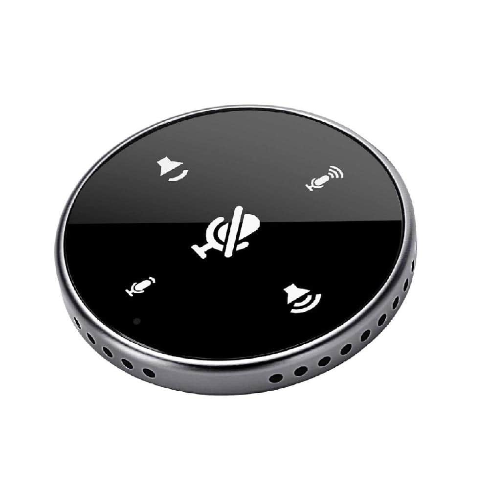 Upgraded USB Omnidirectional Conference Microphone Speaker for Meetings Com