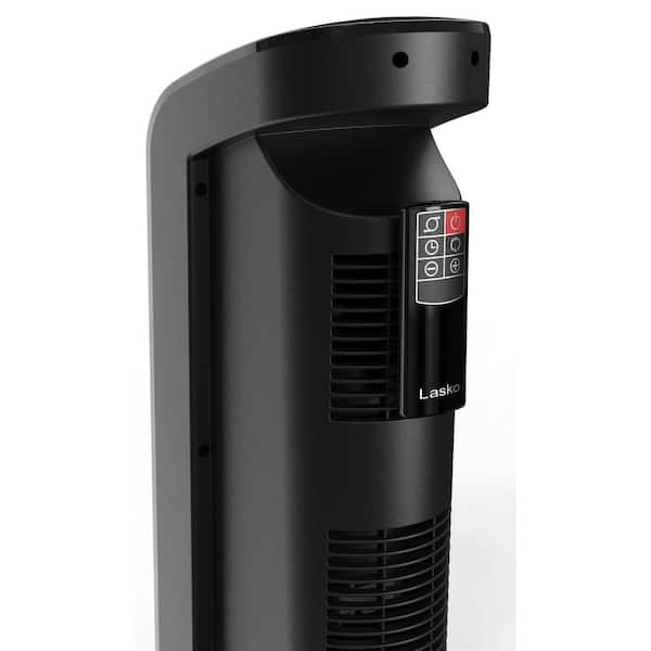 Lasko 1500W 22 in. Black Electric Tower Oscillating Ceramic