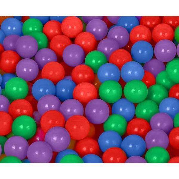 Upperbounce Crush Proof Plastic Trampoline Pit Balls In Mixed Colors 100 Pack Ub Tb M The Home Depot