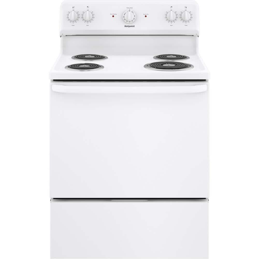 Hotpoint 30 in. 5.0 cu. ft. Electric Range Oven in White