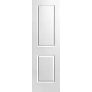 24 in. x 96 in. 2 Panel Square Hollow Core White Primed Smooth Molded Interior Door Slab